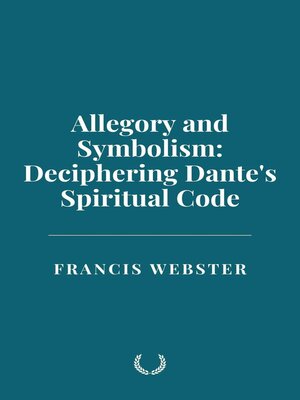 cover image of Allegory and Symbolism